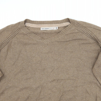 Womens UK Size XL Debenhams Beige Pullover Jumper