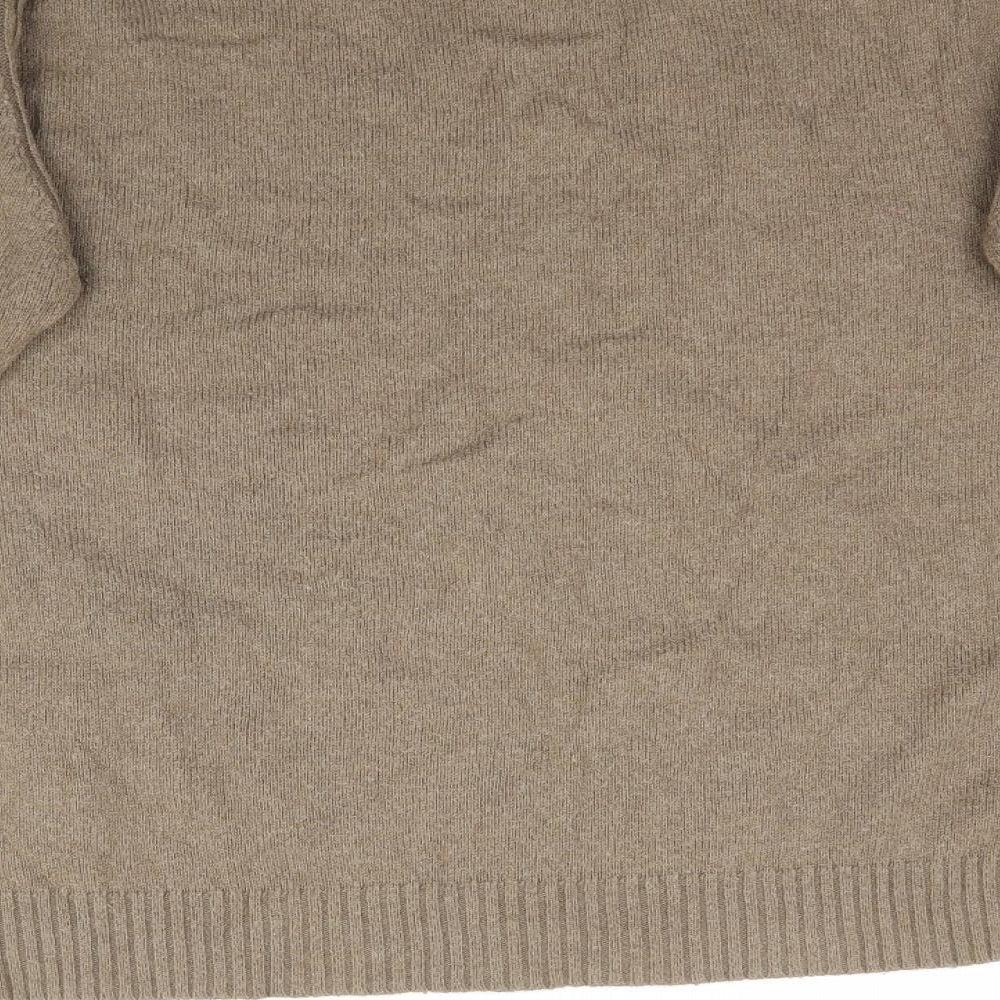 Womens UK Size XL Debenhams Beige Pullover Jumper