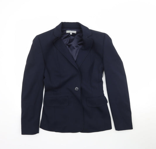 Marks and Spencer Womens Blue   Jacket Suit Jacket Size 8