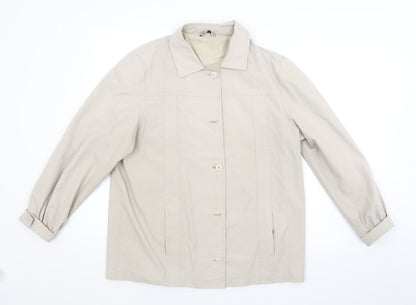 Womens UK Size  Preworn Beige Jacket