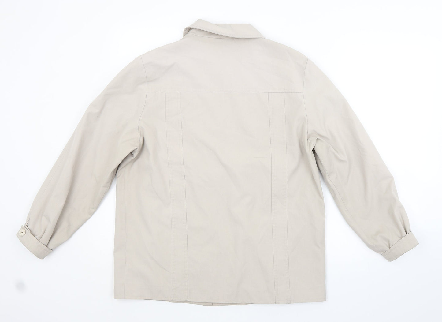 Womens UK Size  Preworn Beige Jacket