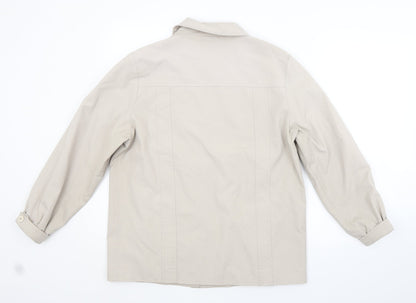 Womens UK Size  Preworn Beige Jacket