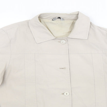 Womens UK Size  Preworn Beige Jacket