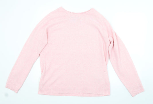 Womens UK Size XL VERO MODA Pink Pullover Jumper