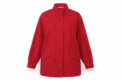 Womens UK Size 10 M&S Red Jacket