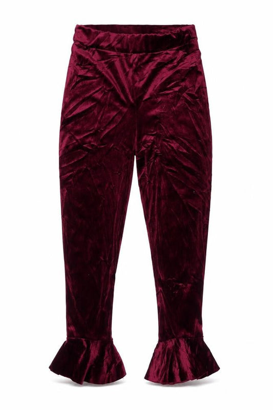 Womens UK Size 6 Boohoo Regular Fit  Purple Trousers
