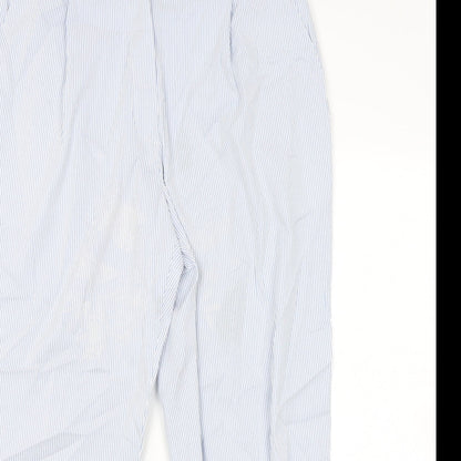 Womens UK Size 16 M&S Regular Fit  Blue Trousers