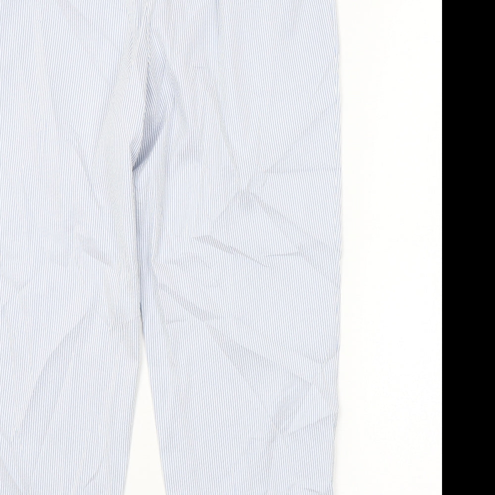 Womens UK Size 16 M&S Regular Fit  Blue Trousers