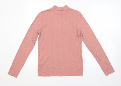 Womens UK Size 8 Red Herring Pink Pullover Jumper