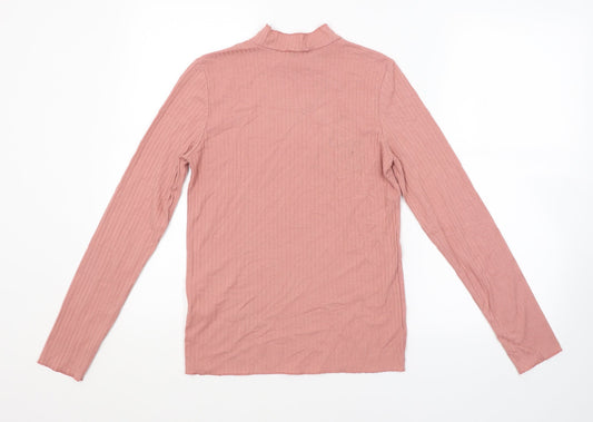 Womens UK Size 8 Red Herring Pink Pullover Jumper