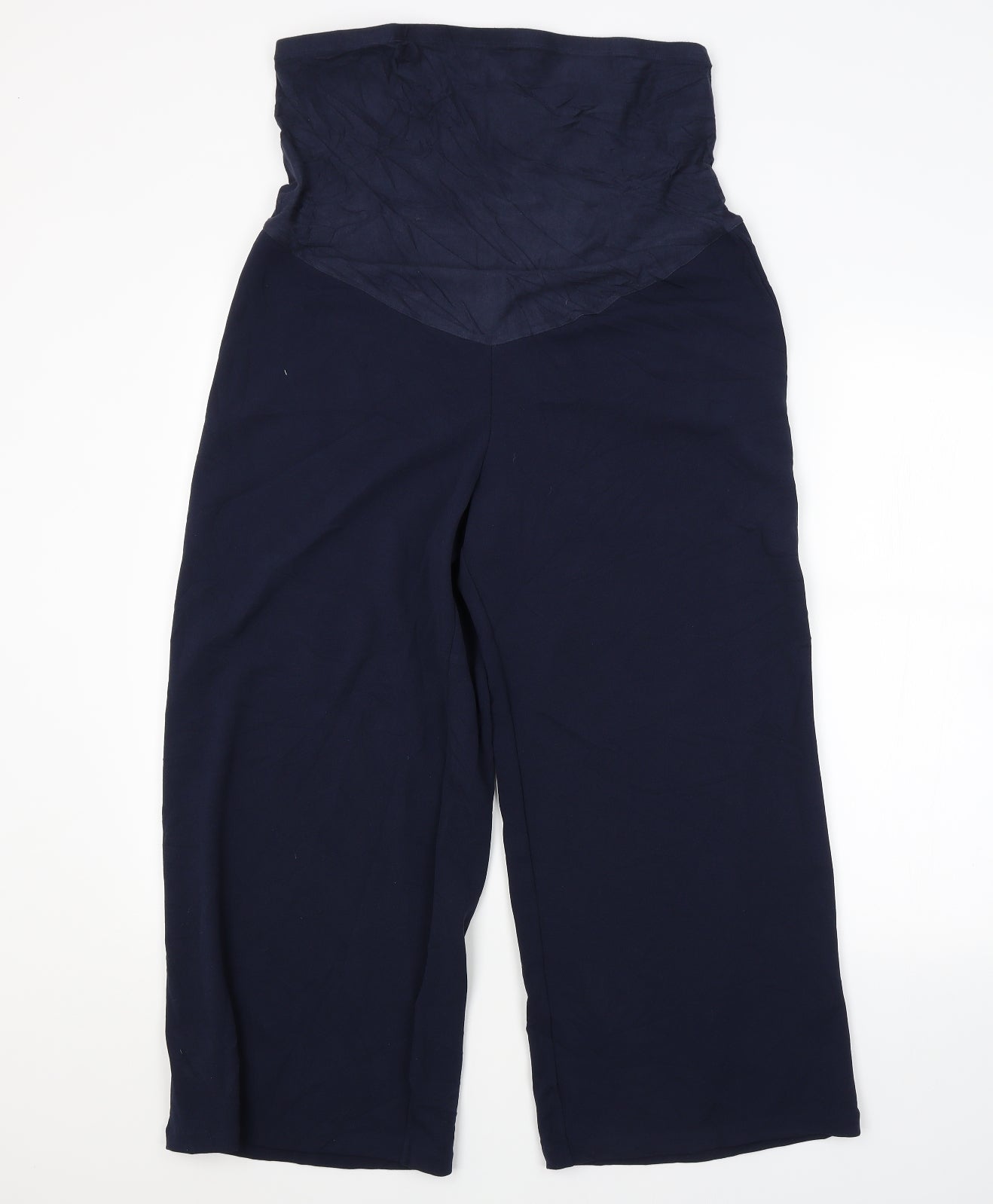 Womens UK Size L H&M Regular Fit  Blue Trousers