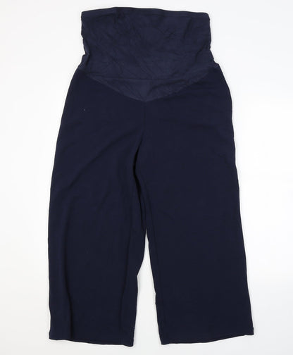 Womens UK Size L H&M Regular Fit  Blue Trousers