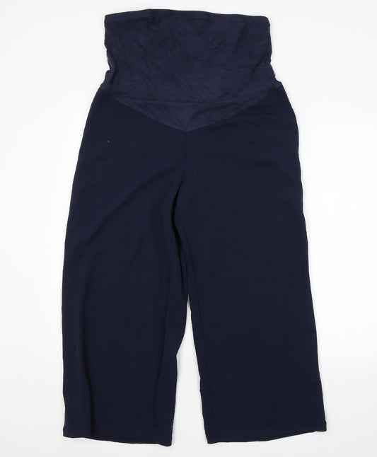 Womens UK Size L H&M Regular Fit  Blue Trousers