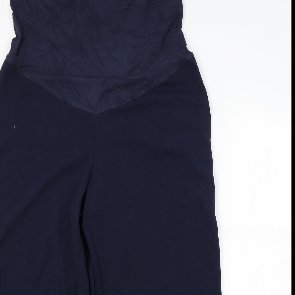 Womens UK Size L H&M Regular Fit  Blue Trousers