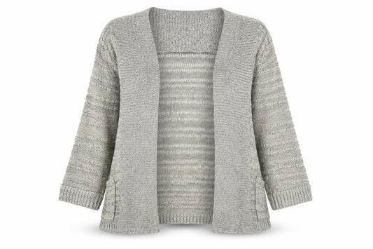 Womens UK Size 14 Atmosphere Beige Cardigan Jumper