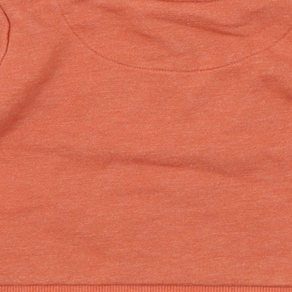 Brand and care label for F&F Baby Orange jumper, size 9-12, Months