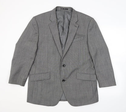 Mens UK Size  Fellini Grey Jacket