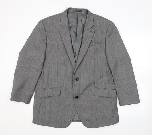 Mens UK Size  Fellini Grey Jacket