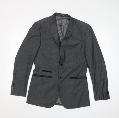 Mens UK Size 36 VOEUT Regular Grey Suit Jacket