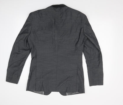 Mens UK Size 36 VOEUT Regular Grey Suit Jacket