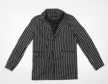 COVENT GARDEN Womens Multicoloured Striped  Jacket Blazer Size 12