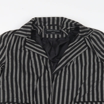COVENT GARDEN Womens Multicoloured Striped  Jacket Blazer Size 12