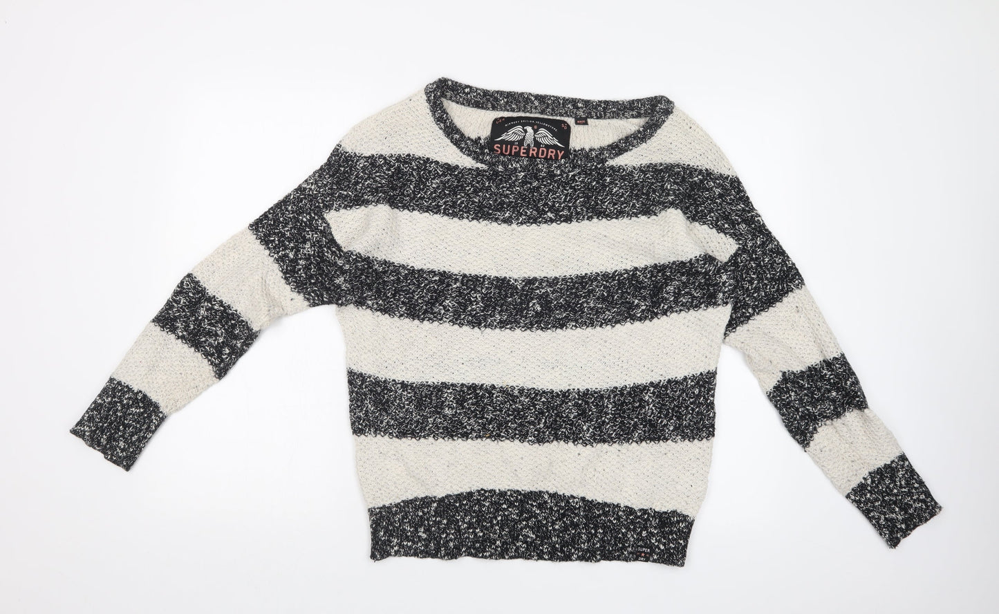 Womens UK Size  SUPDERDRY Multicoloured Pullover Sweatshirt