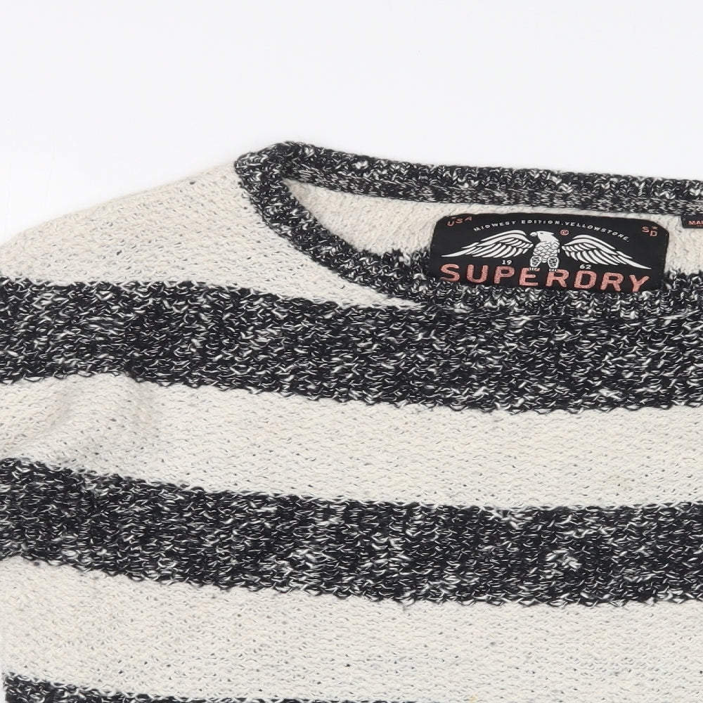 Womens UK Size  SUPDERDRY Multicoloured Pullover Sweatshirt