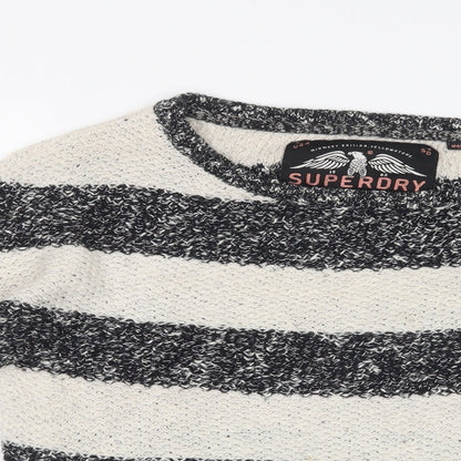 Womens UK Size  SUPDERDRY Multicoloured Pullover Sweatshirt