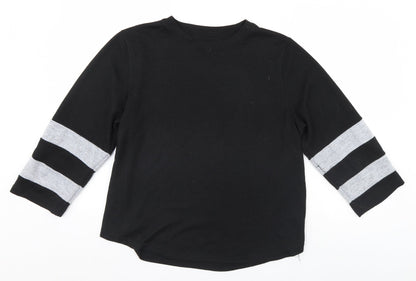 Womens UK Size 14 Peacocks Black Pullover Jumper