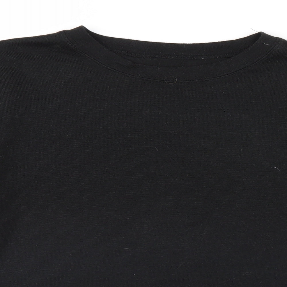 Womens UK Size 14 Peacocks Black Pullover Jumper