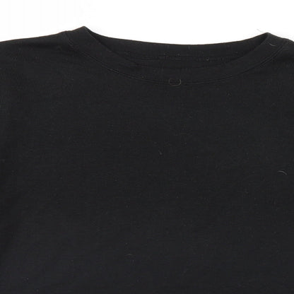 Womens UK Size 14 Peacocks Black Pullover Jumper