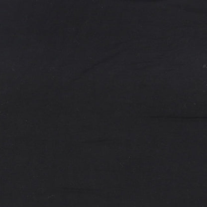 Womens UK Size  Preworn Black Basic T-Shirt