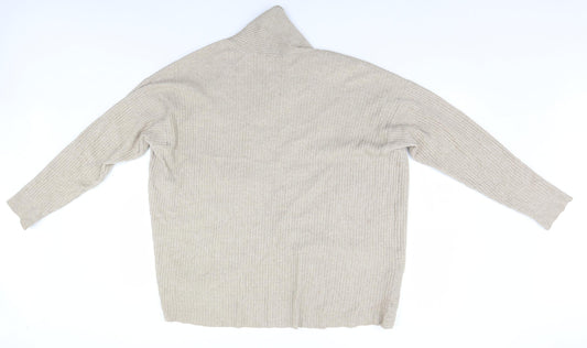 Womens UK Size 20 Marks and Spencer Brown Cardigan Jumper