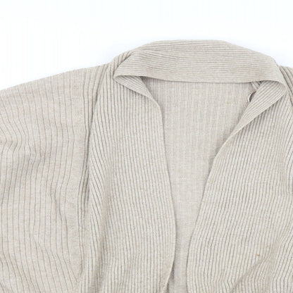 Womens UK Size 20 Marks and Spencer Brown Cardigan Jumper