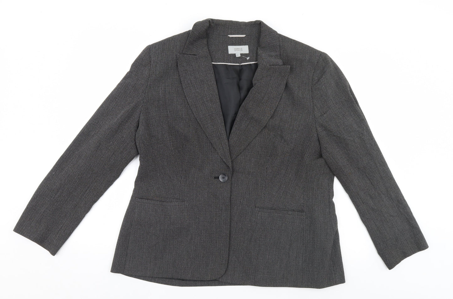 Womens UK Size 20 Marks and Spencer Grey Jacket
