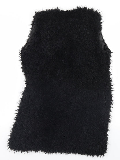 Womens UK Size S Me Jane Black Overcoat