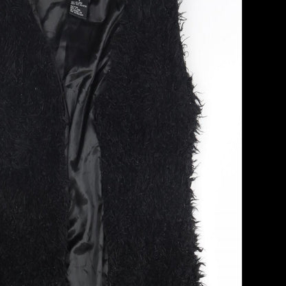 Womens UK Size S Me Jane Black Overcoat