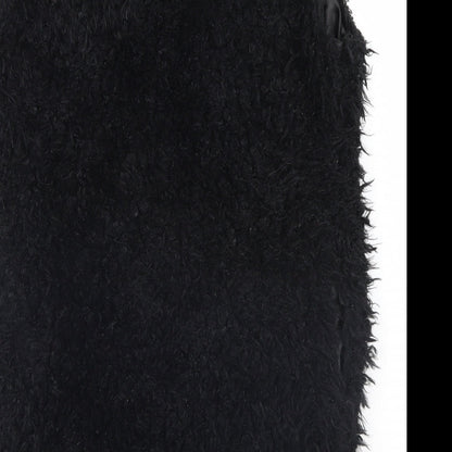 Womens UK Size S Me Jane Black Overcoat
