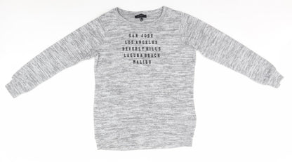 Atmosphere Womens Grey   Pullover Jumper Size 10