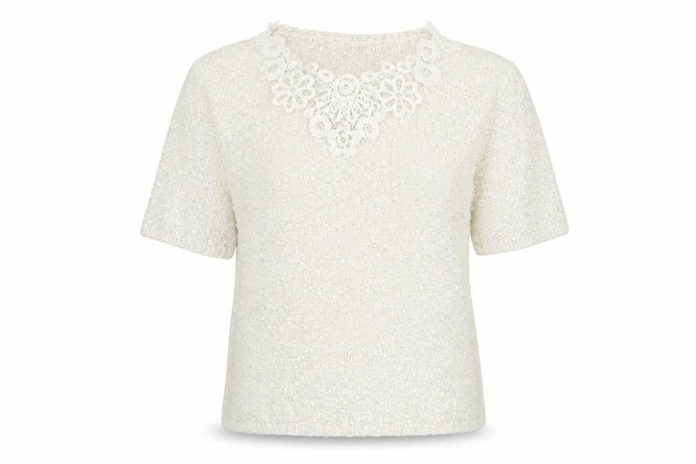 Womens UK Size M Classic White Basic T-Shirt