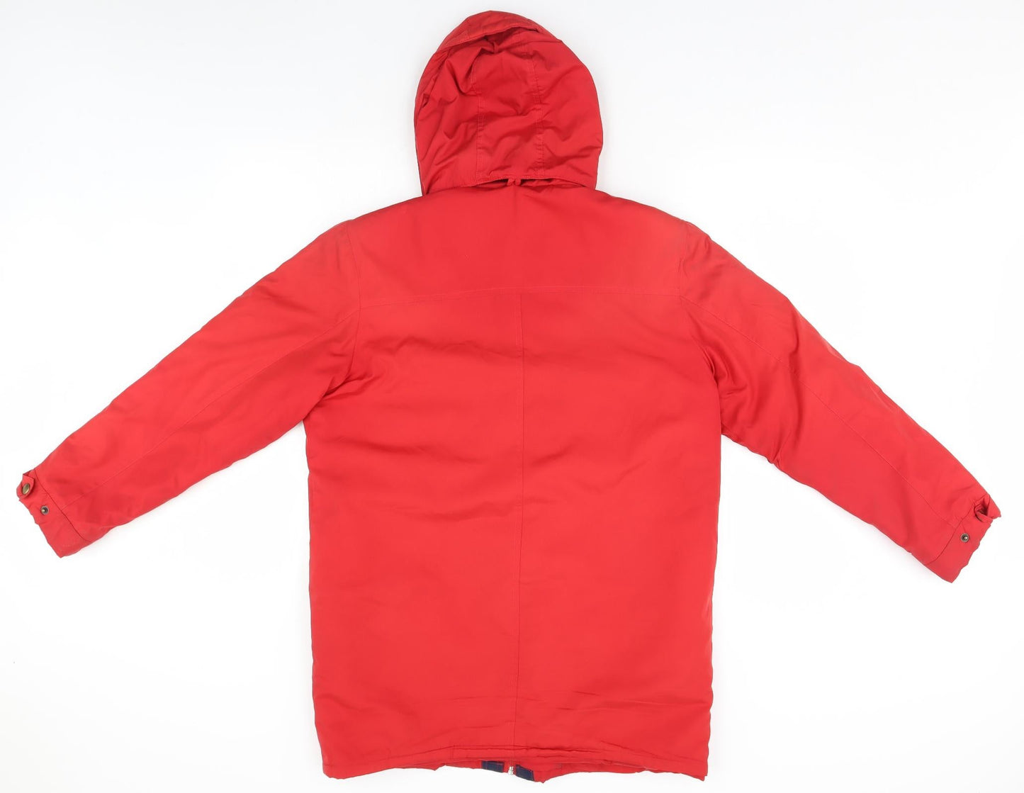 Womens UK Size  Preworn Red Rain Coat