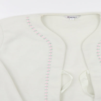 Damart Womens White   Cardigan Jumper Size XS