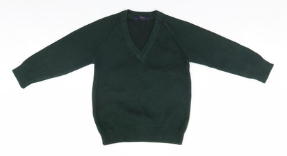 Stevenson Overall Company Boys Brown   Pullover Jumper
