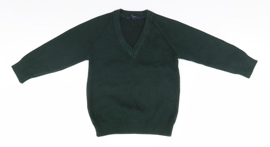Stevenson Overall Company Boys Brown   Pullover Jumper