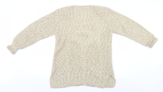 Daxon Womens Beige   Pullover Jumper Size 12