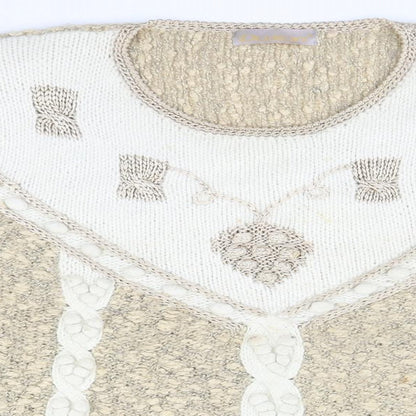 Daxon Womens Beige   Pullover Jumper Size 12