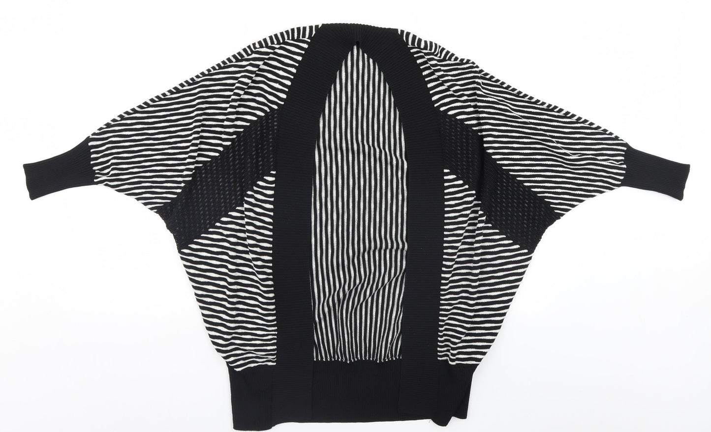 Womens UK Size 6 River Island Black Cardigan Jumper