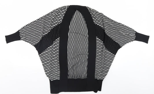 Womens UK Size 6 River Island Black Cardigan Jumper