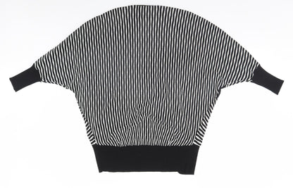 Womens UK Size 6 River Island Black Cardigan Jumper